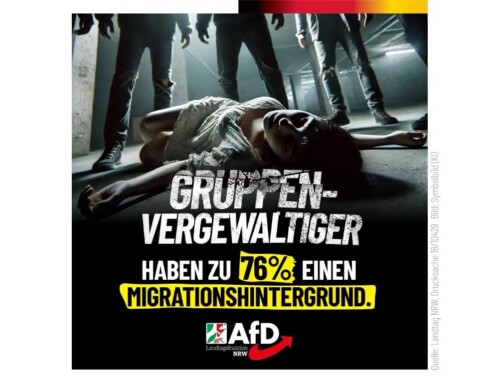 ++ 76 Prozent aller Gruppenvergewaltiger haben Migrationshintergrund! ++