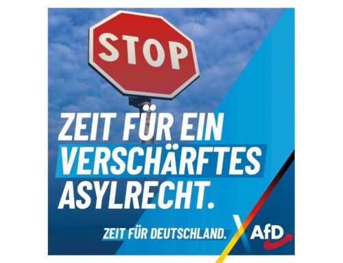 ++ Zeit für ein verschärftes Asylrecht! ++