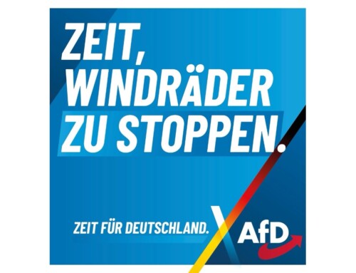 ++ Zeit, Windräder zu stoppen! ++