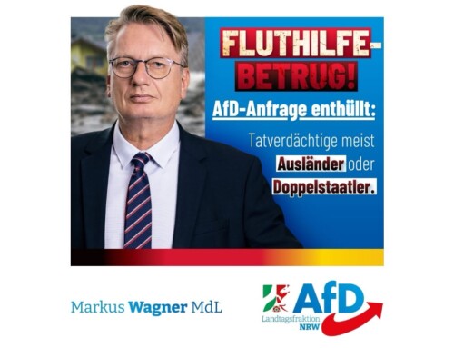 ++ AfD-Anfrage enthüllt: Mutmaßliche Fluthilfe-Betrüger meist Ausländer oder Doppelstaatler! ++