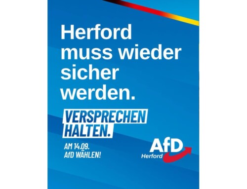 ++ Herford braucht Ordnung. Nicht Ausreden! ++