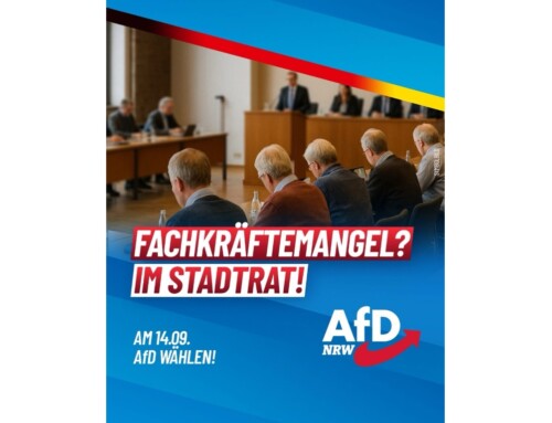 ++ Fachkräftemangel? Im Stadtrat! ++