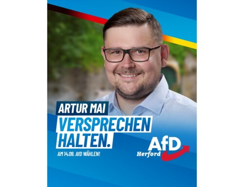 ++ Unser Kandidat für den Stadtrat in Löhne: Artur Mai ++
