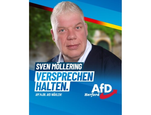 ++ Unser Kandidat für den Stadtrat in Bünde: Sven Möllering ++