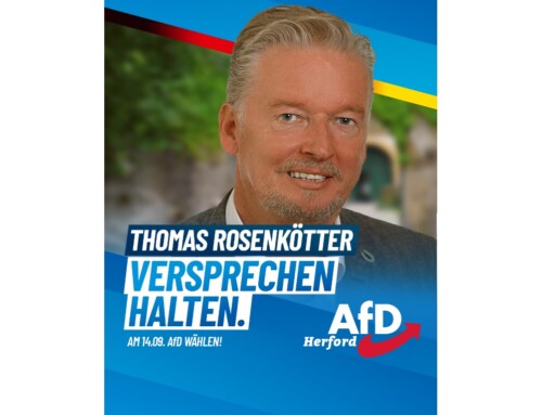 ++ Unser Kandidat für den Stadtrat in Bünde: Thomas Rosenkötter ++