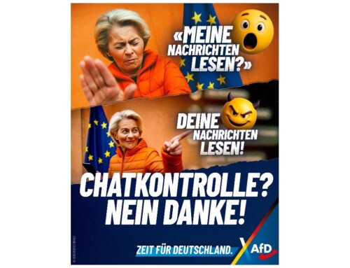 ++ Nächster Entwurf schon in der Schublade: Nein zur EU-Chatkontrolle! ++