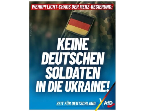 ++ Wehrpflicht-Chaos der Merz-Regierung: Keine deutschen Soldaten in die Ukraine! ++