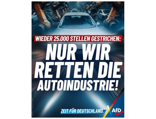 ++ Wieder 25.000 Stellen gestrichen: Nur wir retten die Autoindustrie! ++