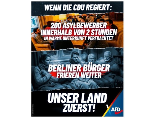 ++ Berlin: Wenn die CDU regiert… ++