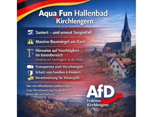 ++ Saniertes Aqua Fun wird zum erneuten Sorgenfall der Gemeinde Kirchlengern ++
