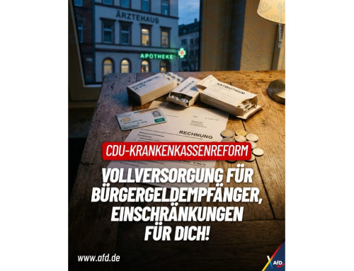 ++ CDU-Krankenkassenreform: Vollversorgung für Bürgergeldempfänger, Einschränkungen für dich! ++