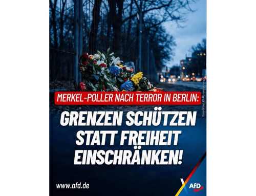 ++ Grenzen schützen statt Freiheit einschränken! ++