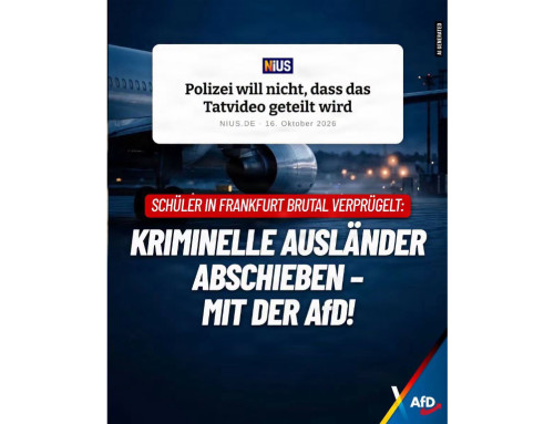 ++ Kriminelle Ausländer abschieben! ++