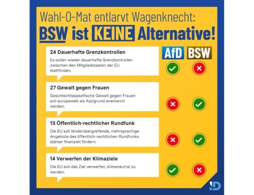 +++ DARUM ist die Wagenknecht-Partei BSW KEINE Alternative bei der EU-Wahl! +++